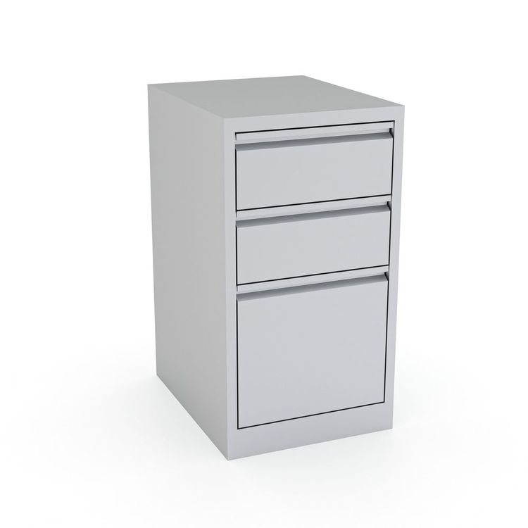 Filing Cabinet (Silver) - B/B/F